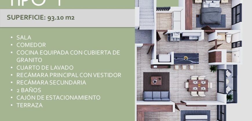 Departamento en VENTA 📍Lomas 3a Secc.